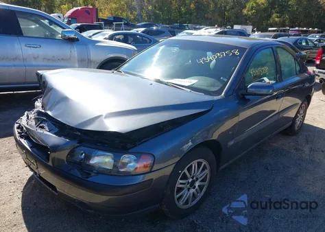 2004 Volvo S60 2.4 из США, поврежденный, VIN YV1RS61T242373459